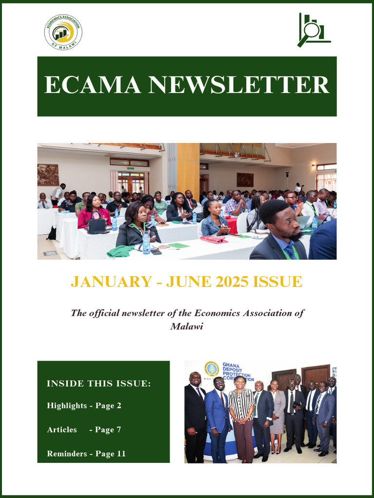 ECAMA Newsletter: Jan-June 2025 Highlights | PDF | Climate Change ...