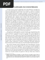 Le statut de la philosophie chez le dernier Bakounine ( Jean-Christophe ANGAUT, Lyon 
