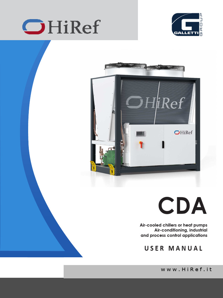 CDA Chiller Installation & Maintenance Guide | PDF | Safety | Pipe ...