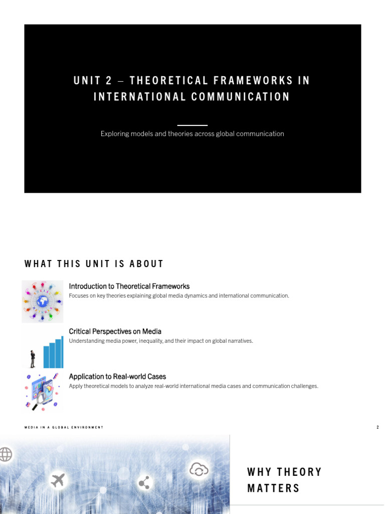 Unit 2 Theoretical Frameworks | PDF | Theory | Public Sphere
