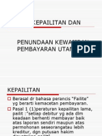 Hukum Kepailitan Dan