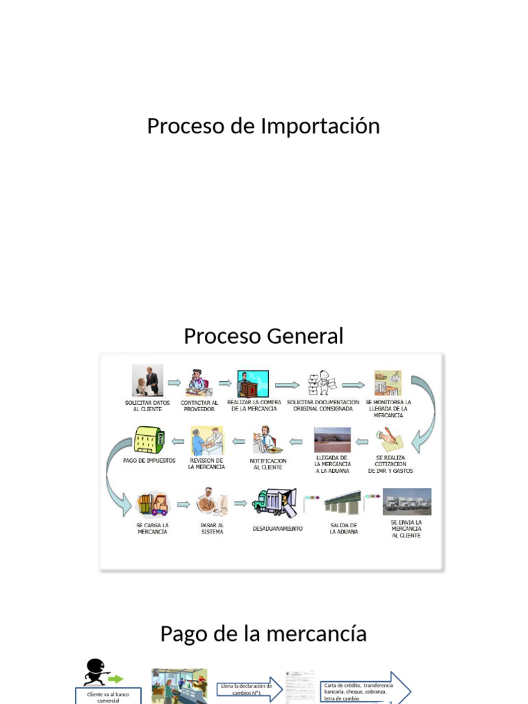 Guía Completa del Proceso de Importación | PDF | Factura | aduana