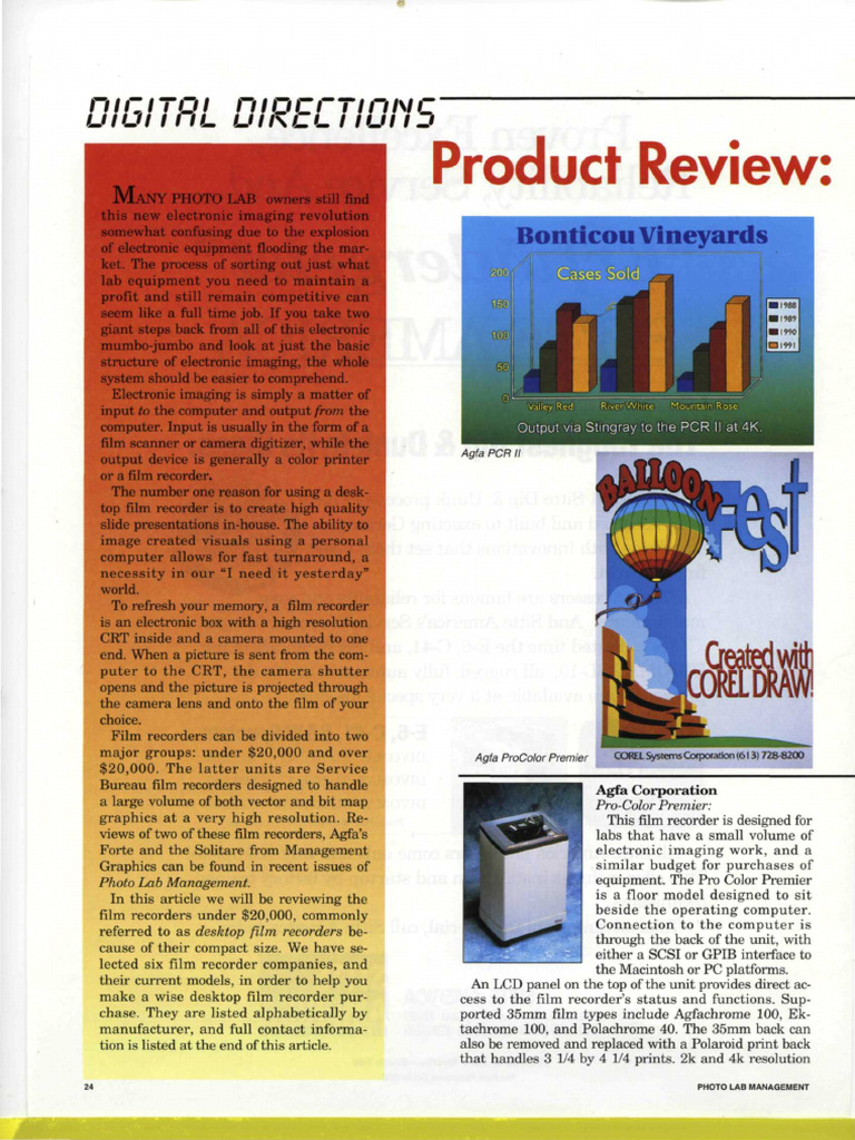 1992 10 Desktop Film Recorders | PDF | Personal Computers | Printer ...