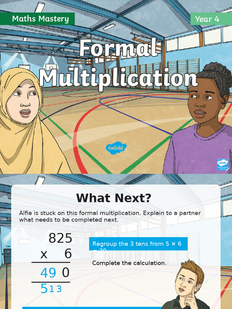 t2 M 5934 Year 4 Formal Multiplication Mastery Powerpoint English | PDF ...