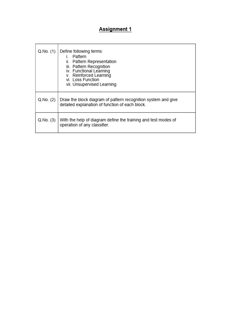 Assignment 1 1 | PDF