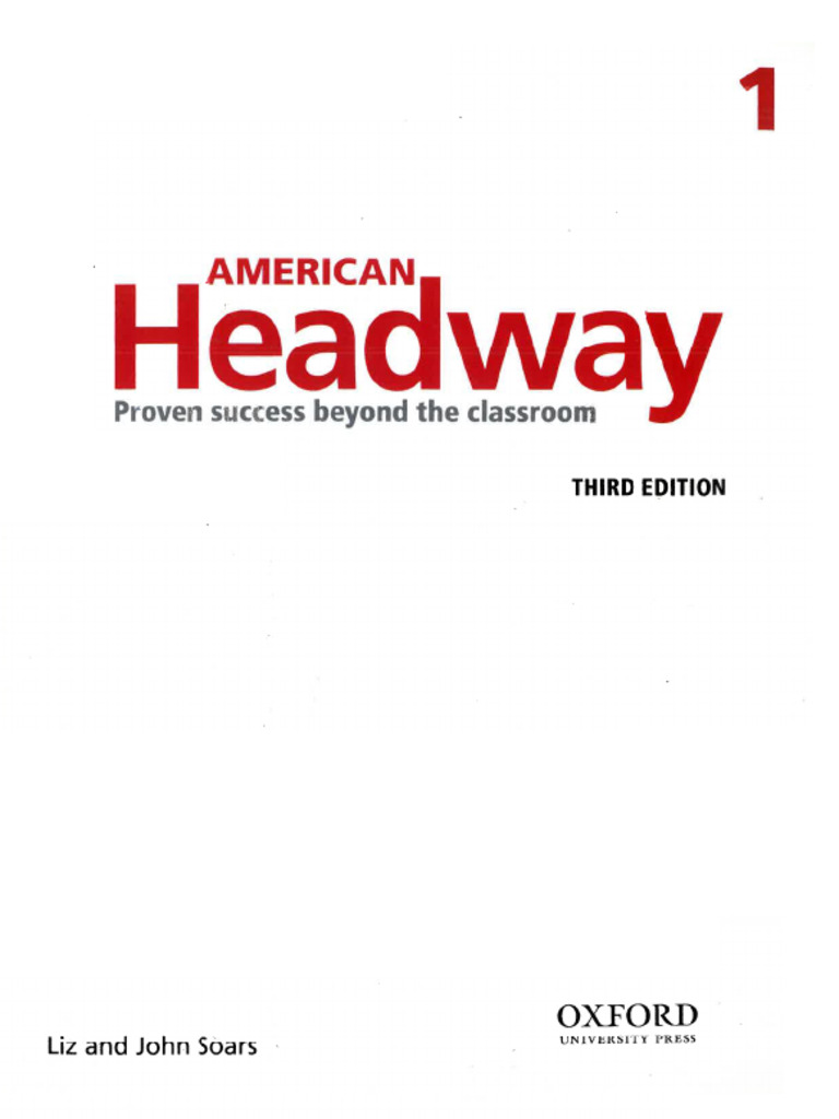 American Headway 1 Third Edi B | PDF