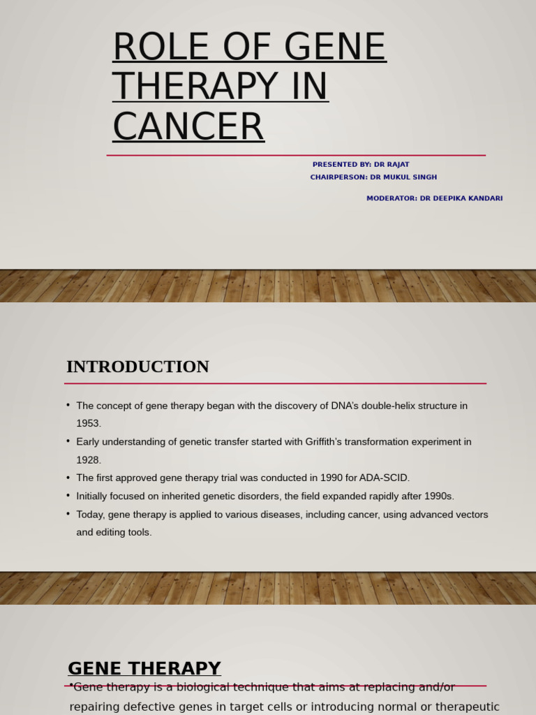 Gene Therapy Applications in Cancer Treatment | PDF | Rna | Angiogenesis