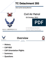 AFROTC Detachment 205: Soaring Warriors CAP Orientation