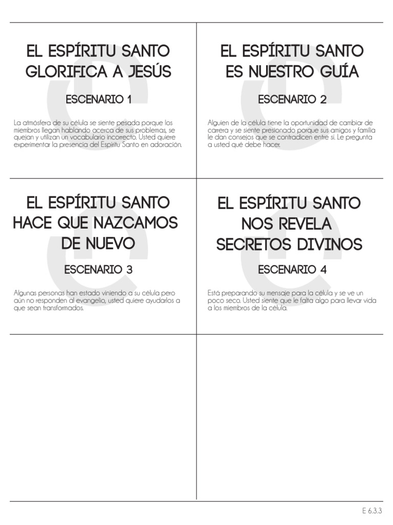 El Espíritu Santo Glorifica A Jesús El Espíritu Santo Es Nuestro Guía | PDF