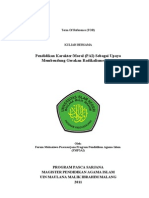 Term of Reference Pendidikan Karakter