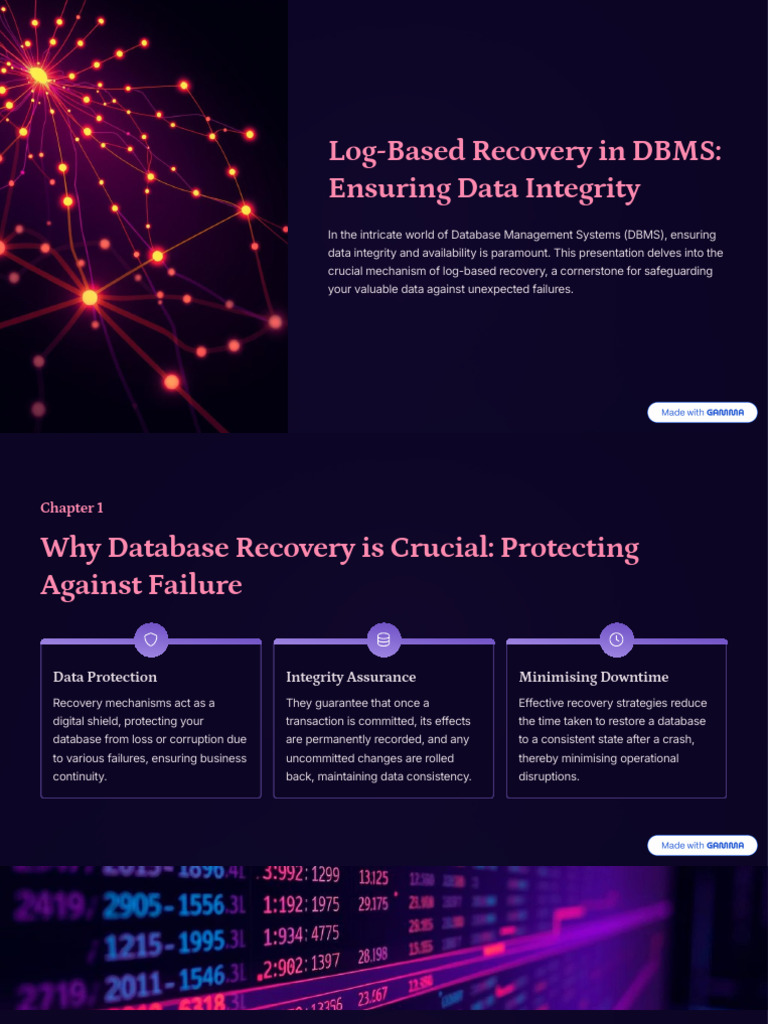 Log-Based Recovery in DBMS Explained | PDF | Database Transaction ...