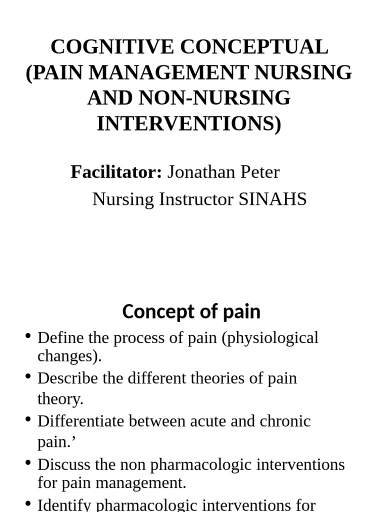 Colderra Pain Assessment Overview | PDF | Pain | Analgesic