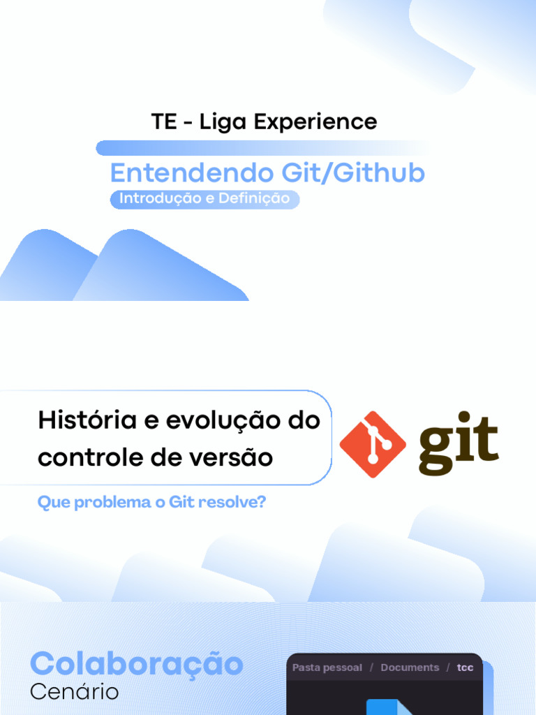 Entenda Git e GitHub para Colaboração | PDF | Controle de versão ...