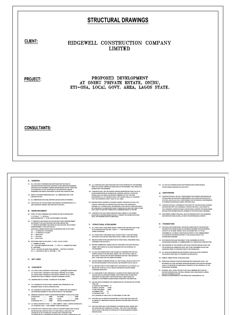 Foundation Construction Guidelines | PDF | Concrete | Structural Steel