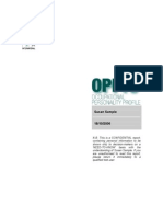 OPPro Sample Report