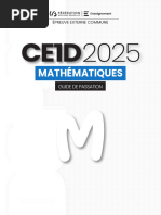 Épreuve CE1D Mathématiques 2025 | PDF | Coordonnées cartésiennes | Triangle