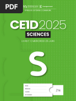 Épreuve CE1D Mathématiques 2025 | PDF | Coordonnées cartésiennes | Triangle