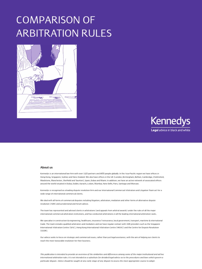 HKIAC Arbitration Rules Overview | PDF | Arbitral Tribunal | Arbitration