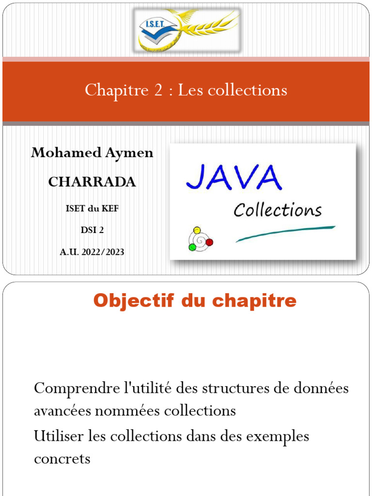 Introduction aux Collections Java | PDF | Java (Langage de ...