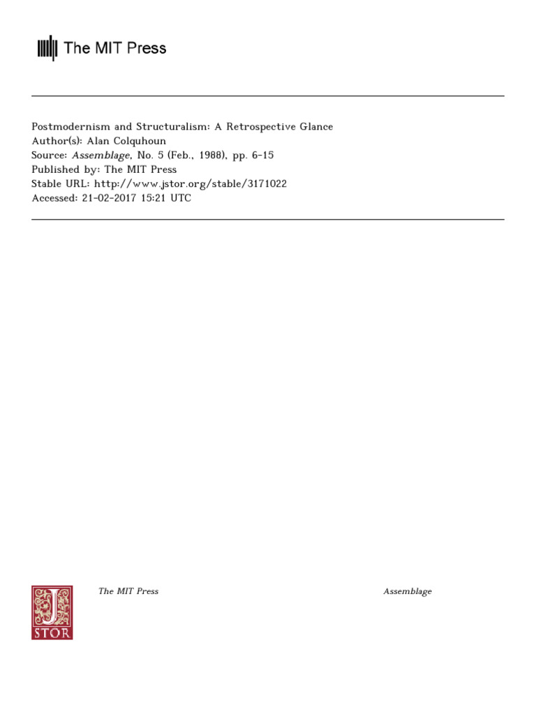 Postmodernism in Architecture Explained | PDF | Modernism | Postmodernism