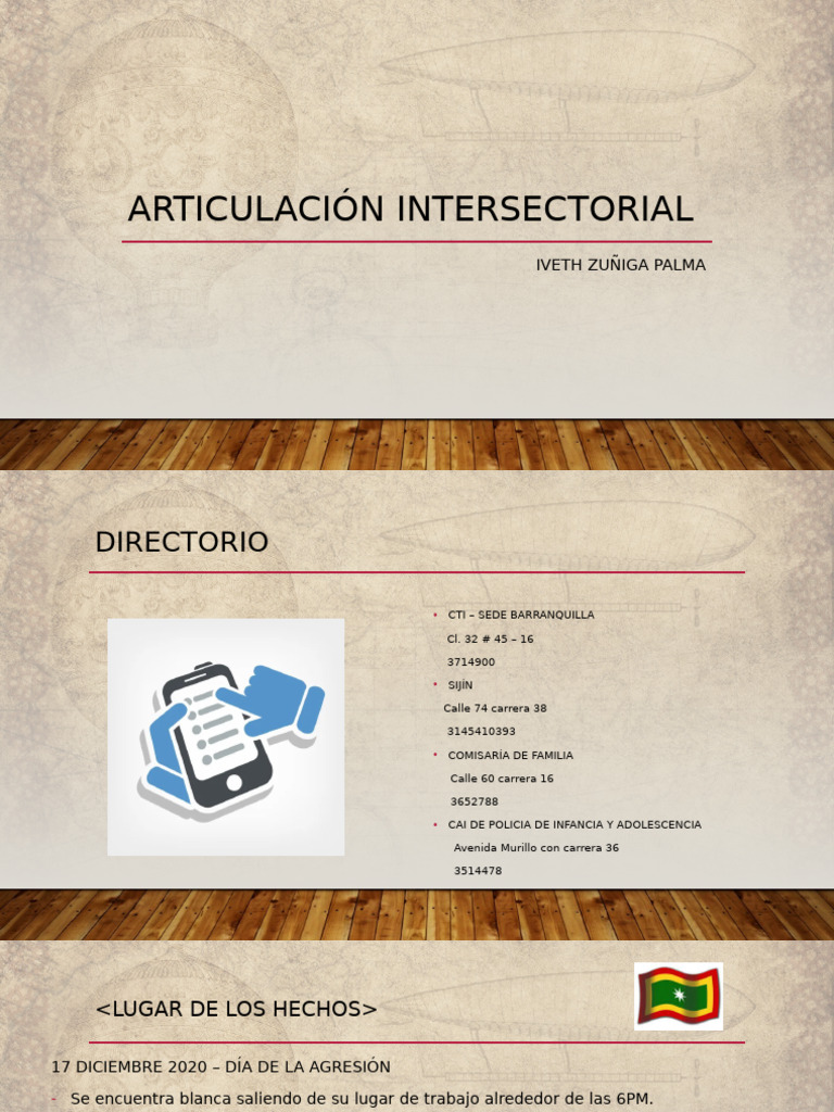 Articulación Intersectorial | PDF