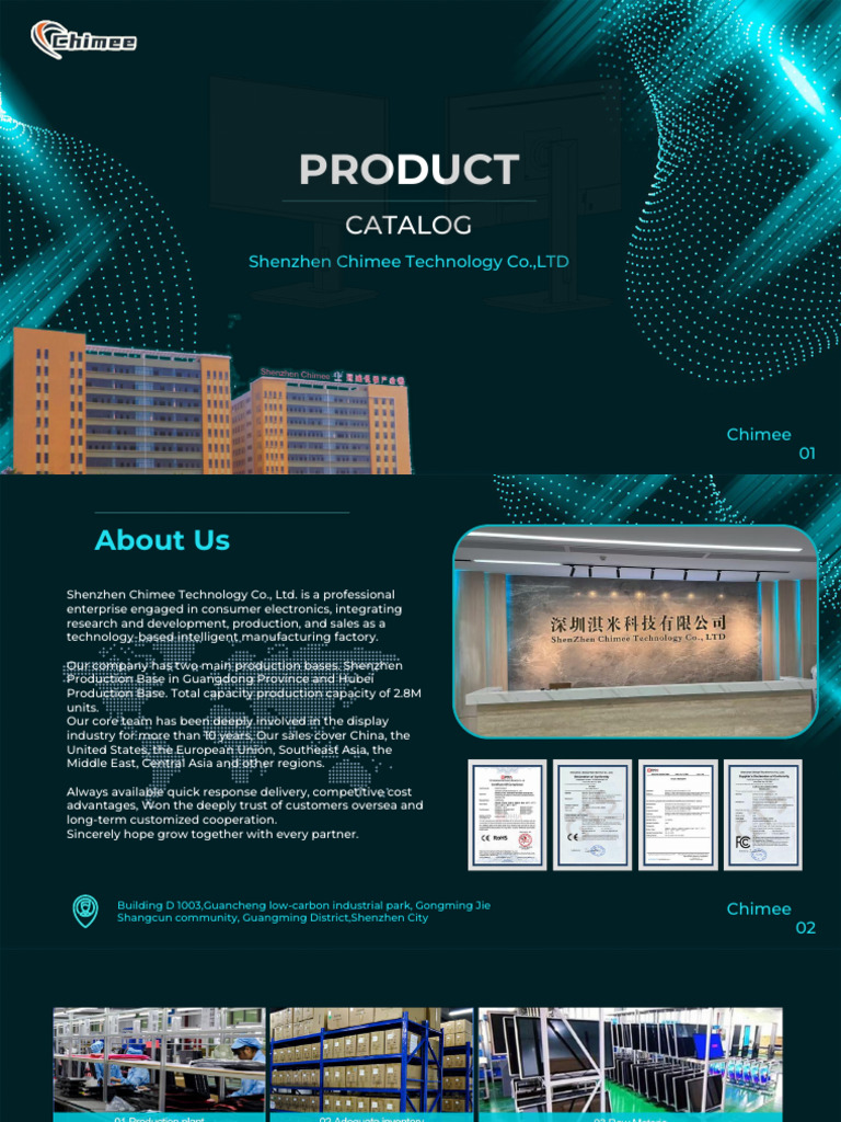 Product Catalog | PDF | Electronic Engineering | Display Technology
