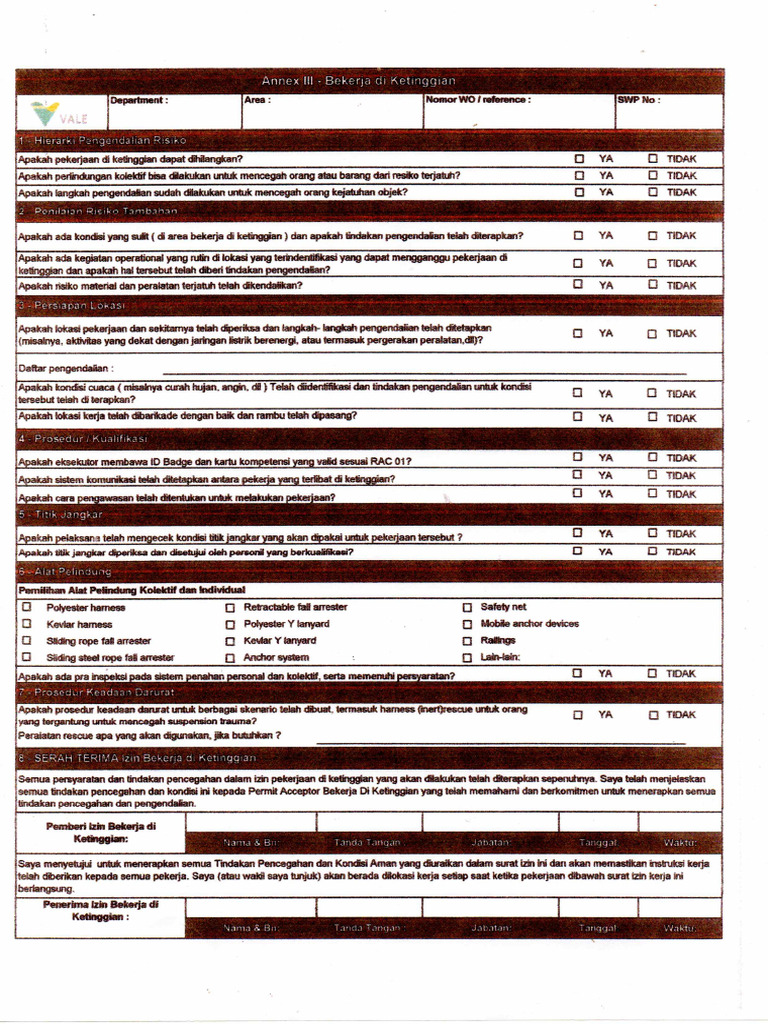 Form WAH | PDF