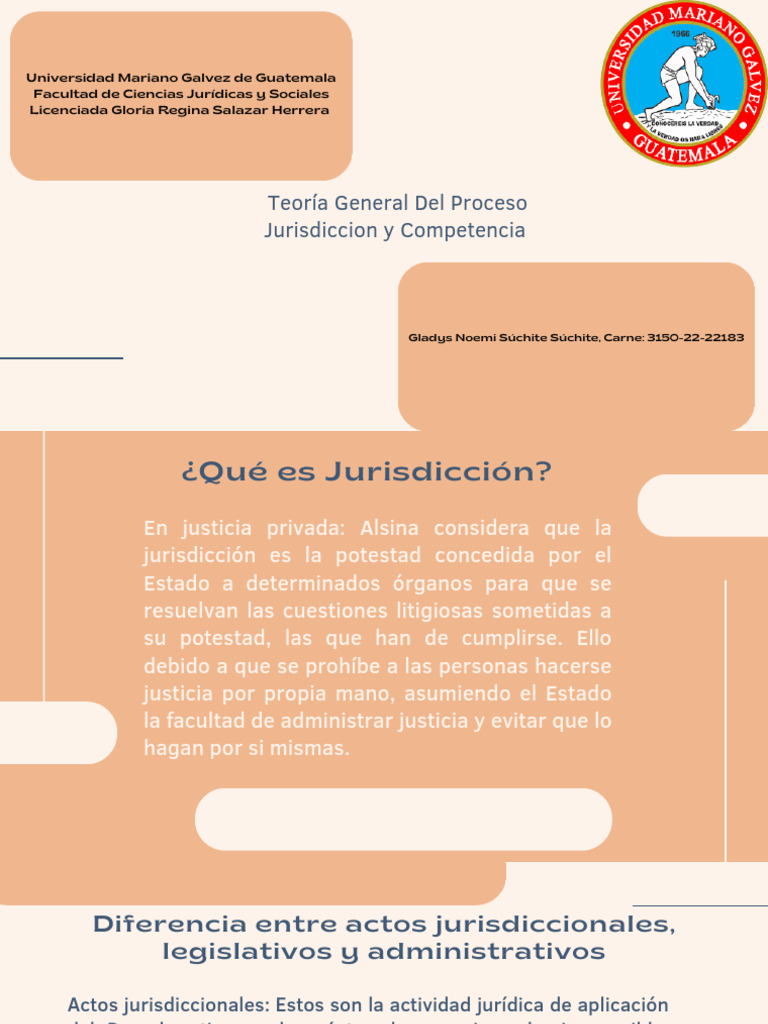 Jurisdicción y Competencia en Derecho | PDF | Jurisdicción | Juez