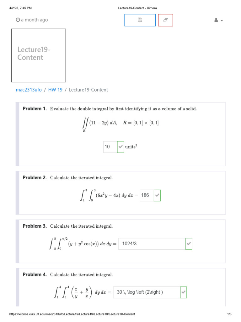 Lecture19 Content Ximera | PDF | Quantity | Physical Quantities
