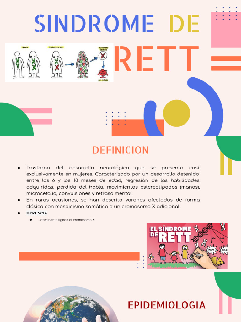 Síndrome de Rett: Causas y Síntomas | PDF | Mutación | Enfermedades y ...