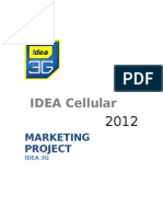 IDEA Cellular: Marketing Project