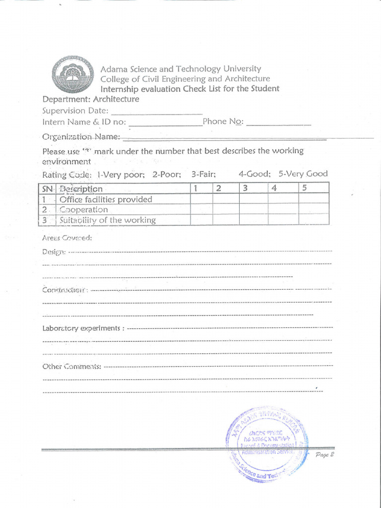 Student Form | PDF