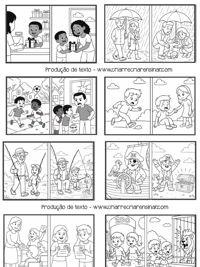 Cenas para Produção de Texto | PDF