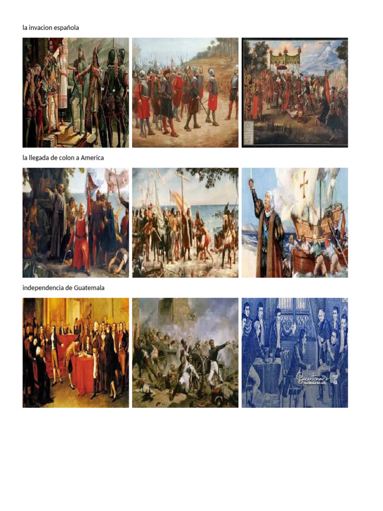 La Invacion Española | PDF