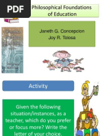Download Copy of Philosophical Foundation of Education by Jhoy12683 SN91925319 doc pdf