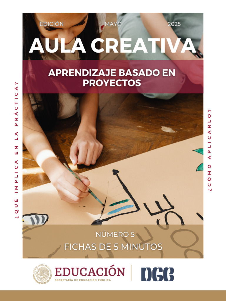 Aprendizaje Basado en Proyectos: Guía 2025 | PDF | Enseñando | Plan de ...