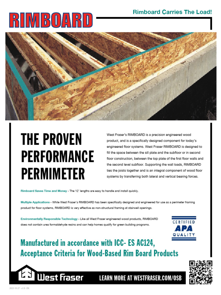 Rimbord WF 2023 Sellsheet v1 Web | PDF | Framing (Construction ...