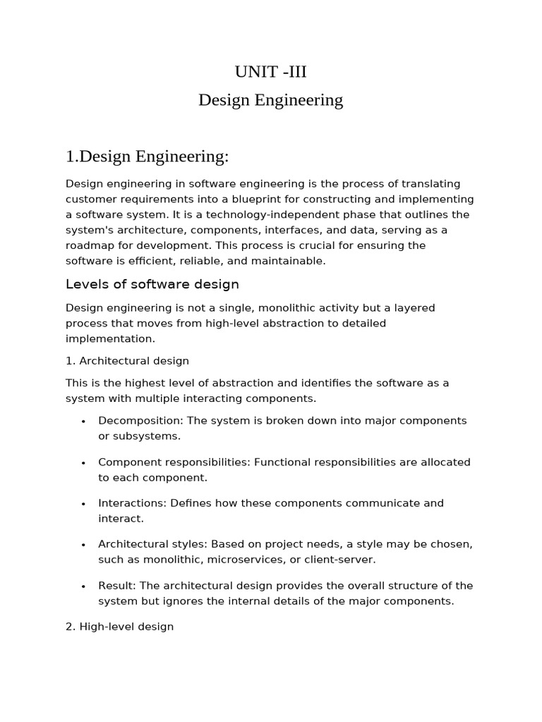 Software Design Engineering Overview | PDF | Databases | Conceptual Model