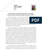 Servucción y Estrategia Comunicacional. By Claudio Suazo Plasencia.