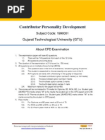 Sample Ques Set 2.1 CPD GTU