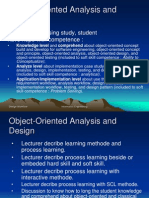 Object-Oriented Analysis and Design: After The Processing Study, Student Have Hope With Competence