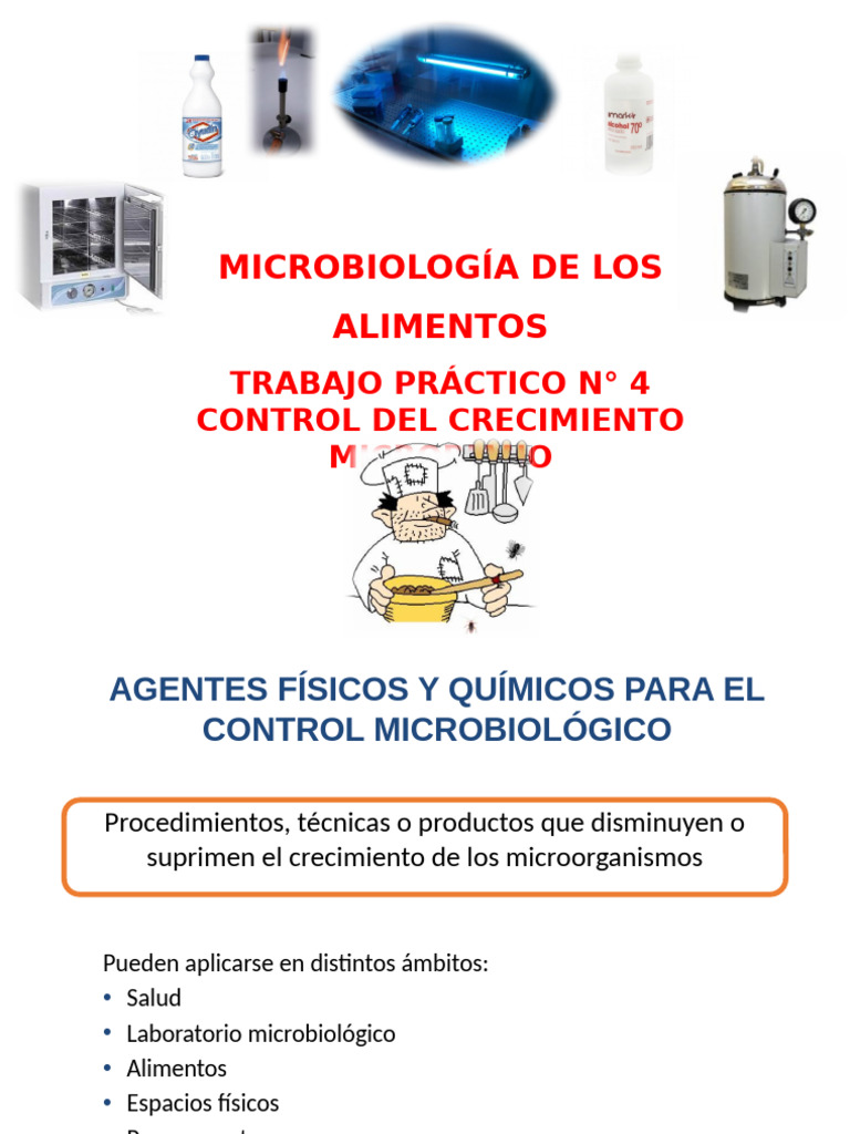 Control Microbiano en Alimentos: Métodos y Agentes | PDF ...