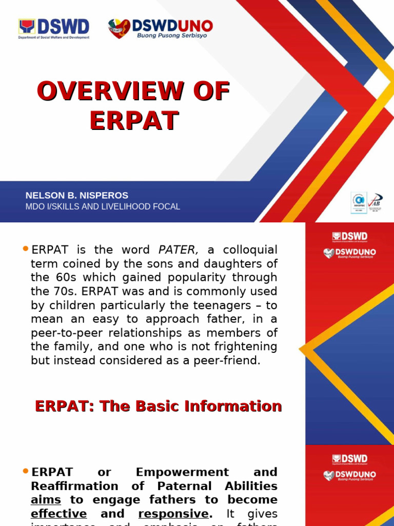 Understanding ERPAT: Empowering Fathers | PDF | Father | Family