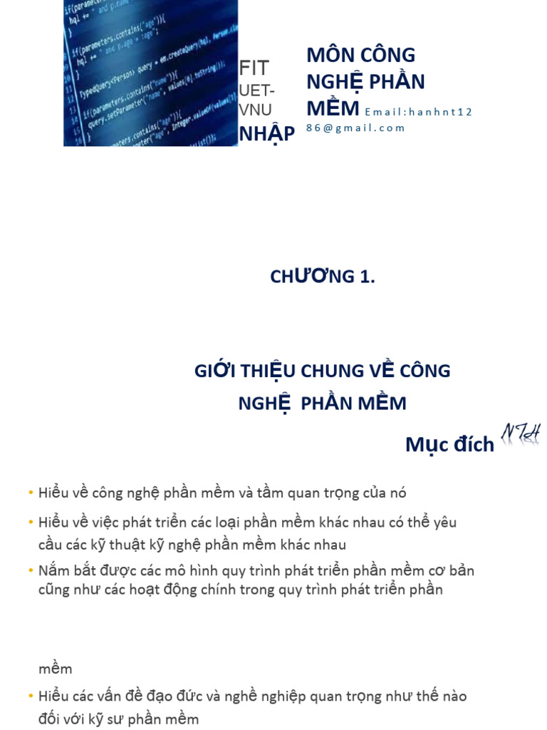 Chuong 1 | PDF