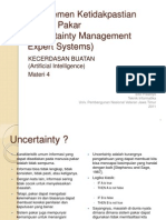 Ai2011 4 Manajemen Ketidakpastian Sistem Pakar (1)