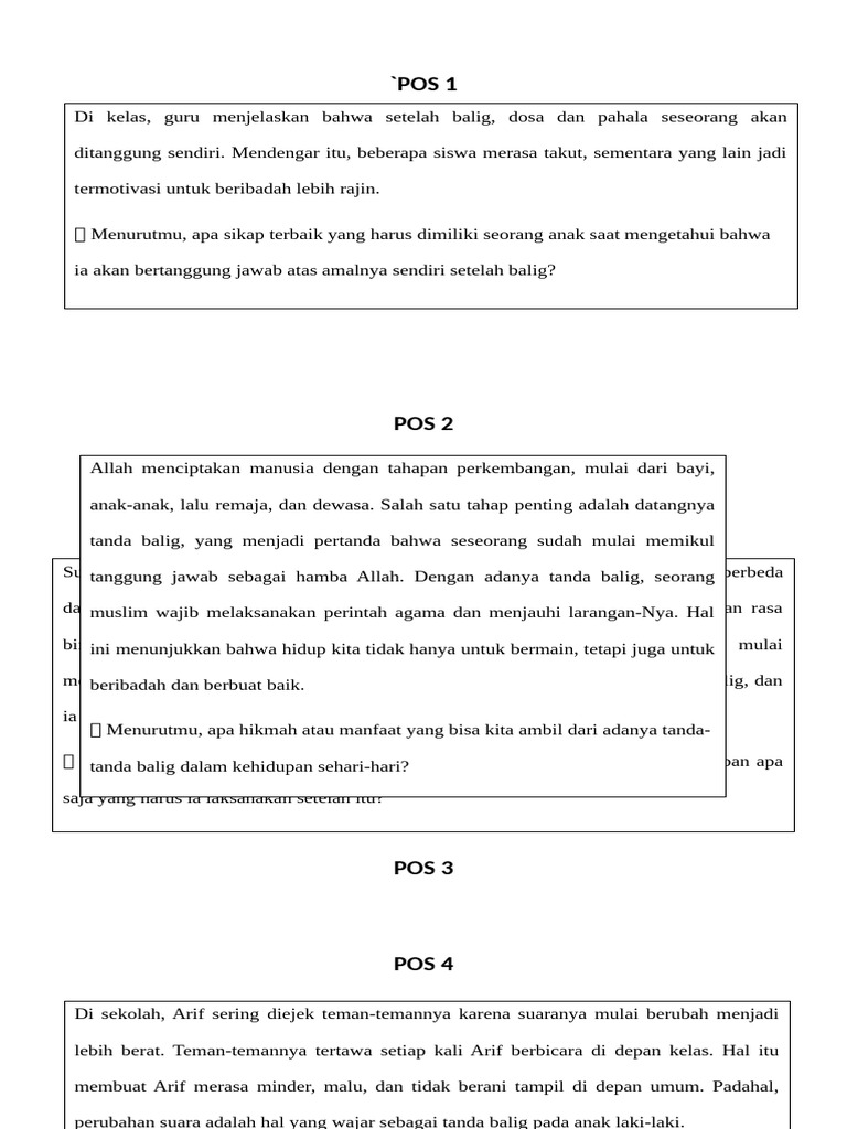 Post Test | PDF