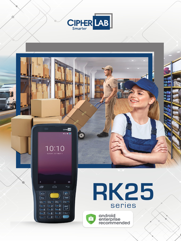 CipherLab RK25 Mobile Computer en Brochure | PDF | Radio Frequency ...