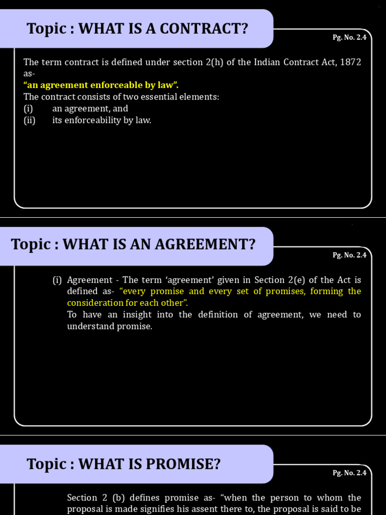 Ica Contract Unit 01 (1) (1) - Organized | PDF | Consideration | Offer ...
