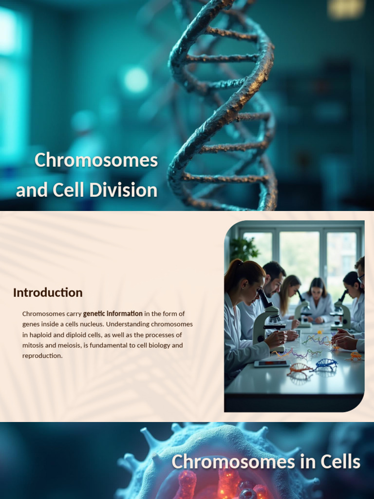 Understanding Chromosomes and Cell Division | PDF | Ploidy | Meiosis