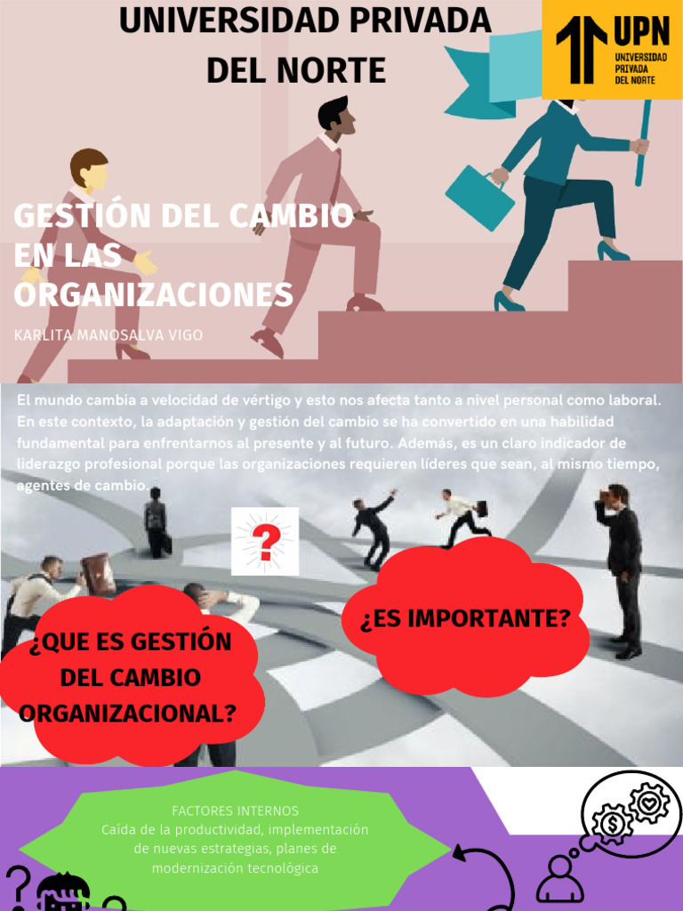 Gestión Del Cambio en Las Organizaciones | PDF